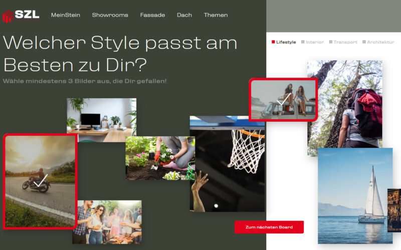 Produkt Berater Konfigurator Guided-selling Ecommerce Shop